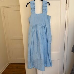 LAKE Light Blue Sleeveless Dress